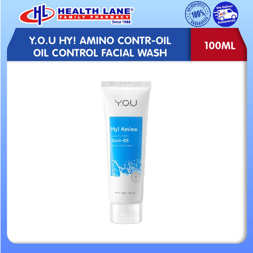 Y.O.U HY! AMINO CONTR-MINYAK PENGAWAL MINYAK FACIAL SABUN 100ML